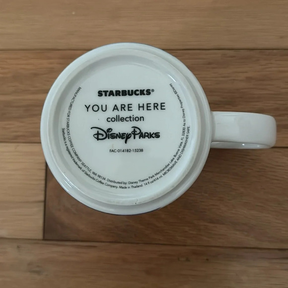 Starbucks | Epcot | You Are Here Coffee Mug | Version 2 Collectors 2015 - Picture 5 of 5